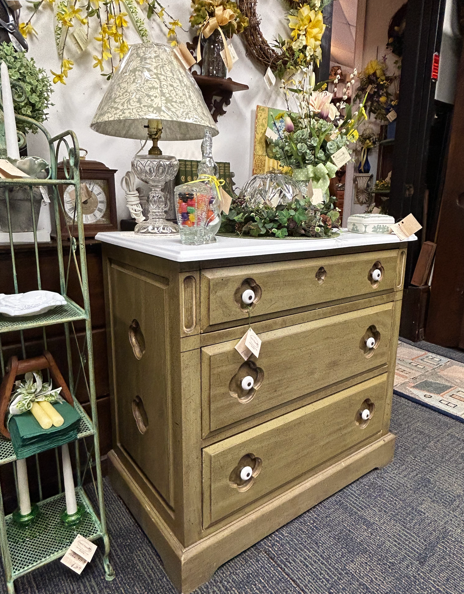 Green Chest of Draws