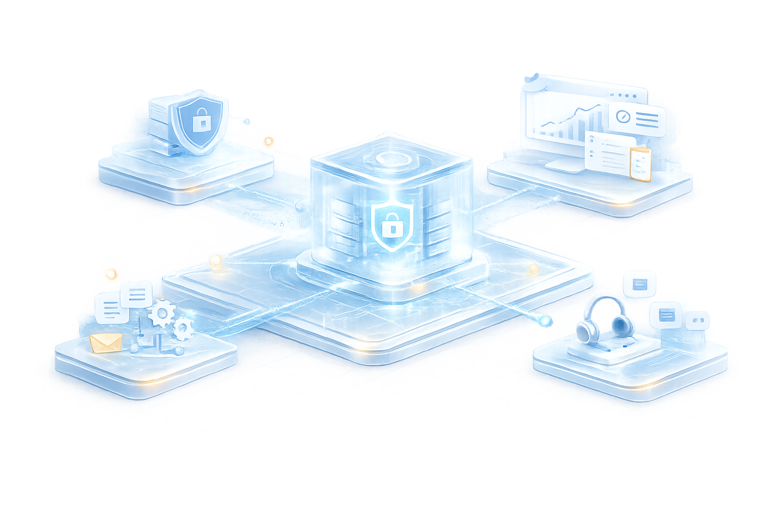 Technology operations improvement illustration
