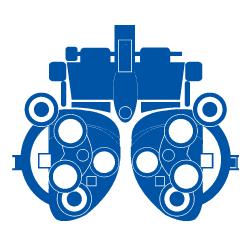 icon of optometry equipment