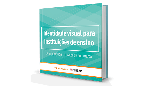 A book titled identidade visual para instituiçoes de ensino