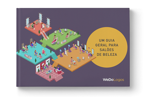 Uma capa de livro com uma ilustração isométrica de uma academia.