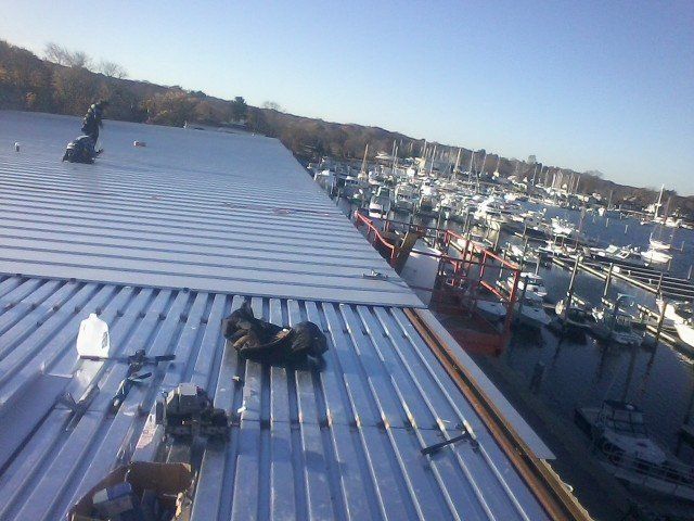 Second Image of the Commercial Roof Repair