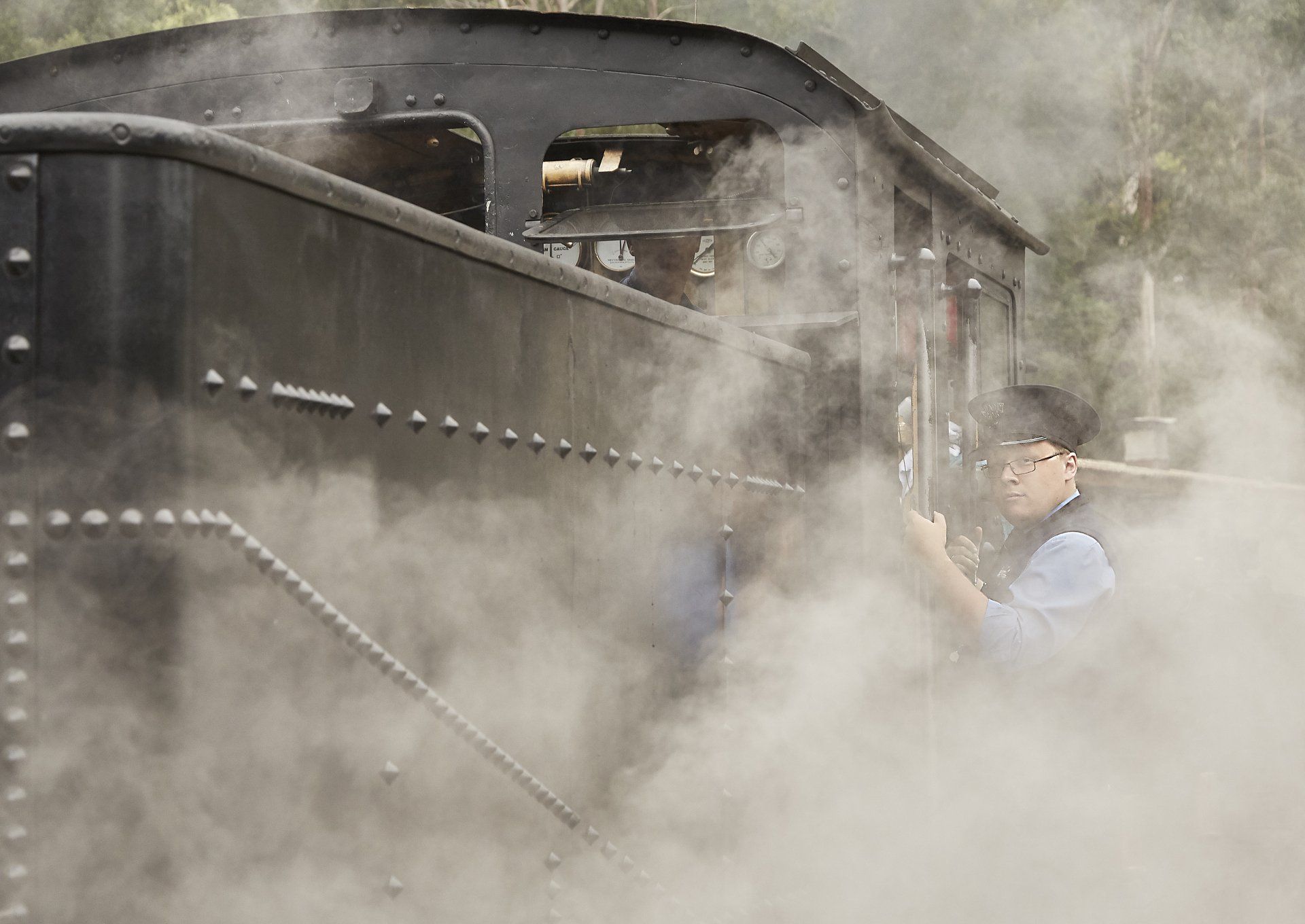 Train steam