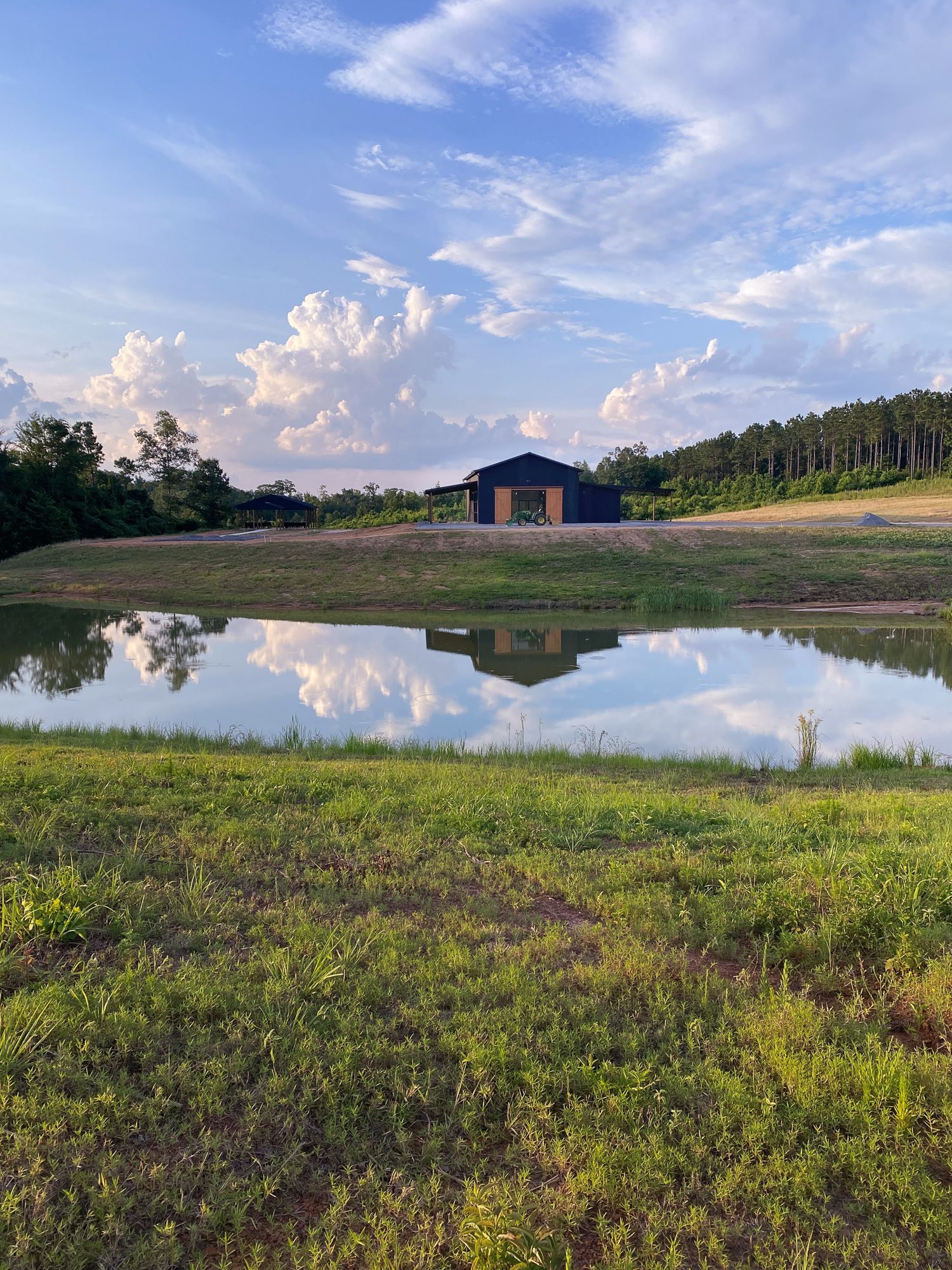 Sunset at the Barn at Baxter Farms