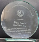 keens body shop award