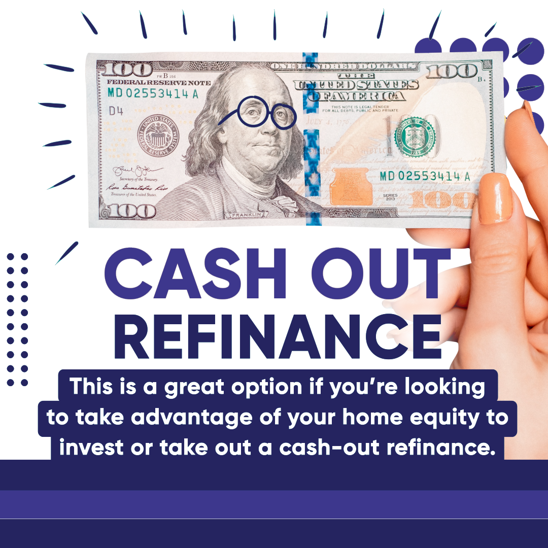 | Dianna Thompson | A person is holding a 100 dollar bill in their hand.| Cash  out Refinance |