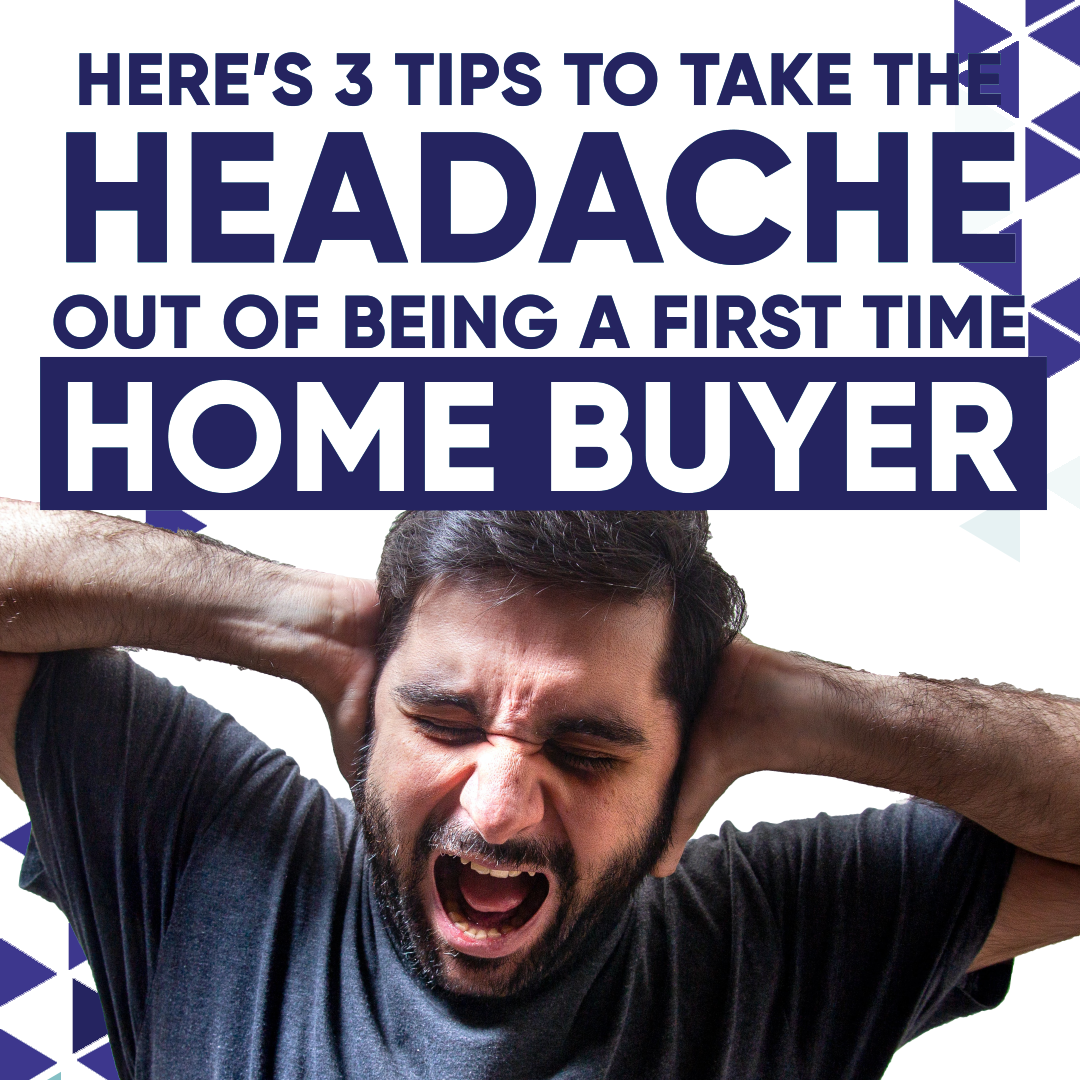 | Dianna Thompson |  A man is covering his ears with his hands in front of a sign that says here 's 3 tips to take the headache