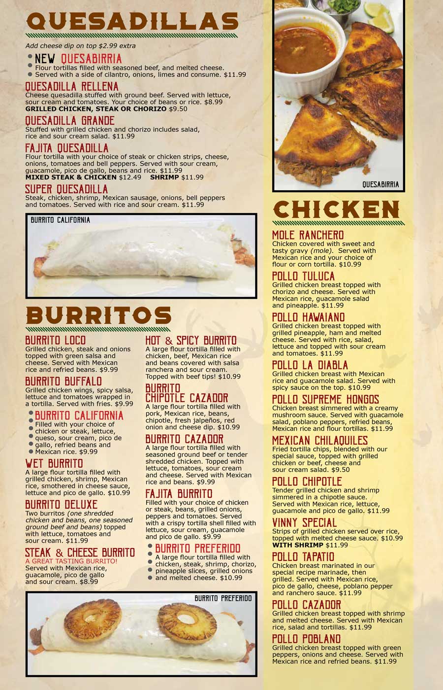 El Cazador Lima Mexican Restaurant