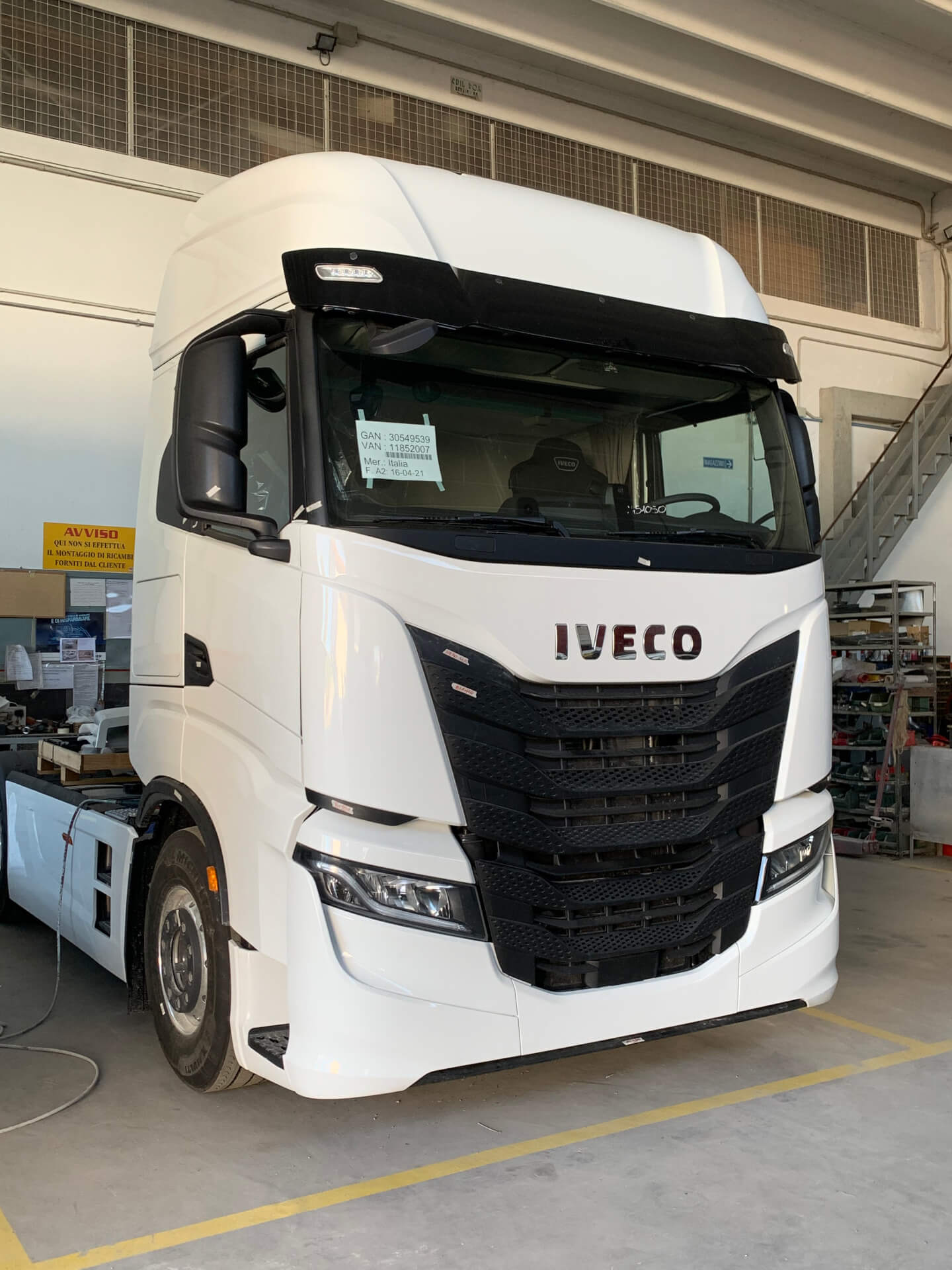 Carrozzeria camion iveco Sway. Carrozzeria Settecrociari Cesena