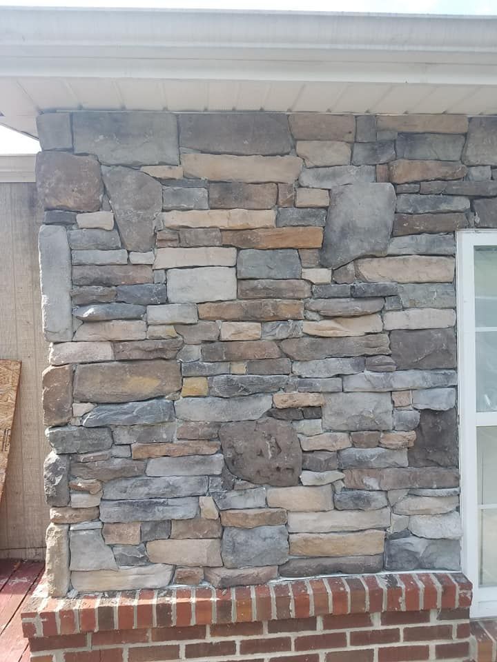 Assorted Rock Wall | Sweetwater, TN | Rock Veneer Construction