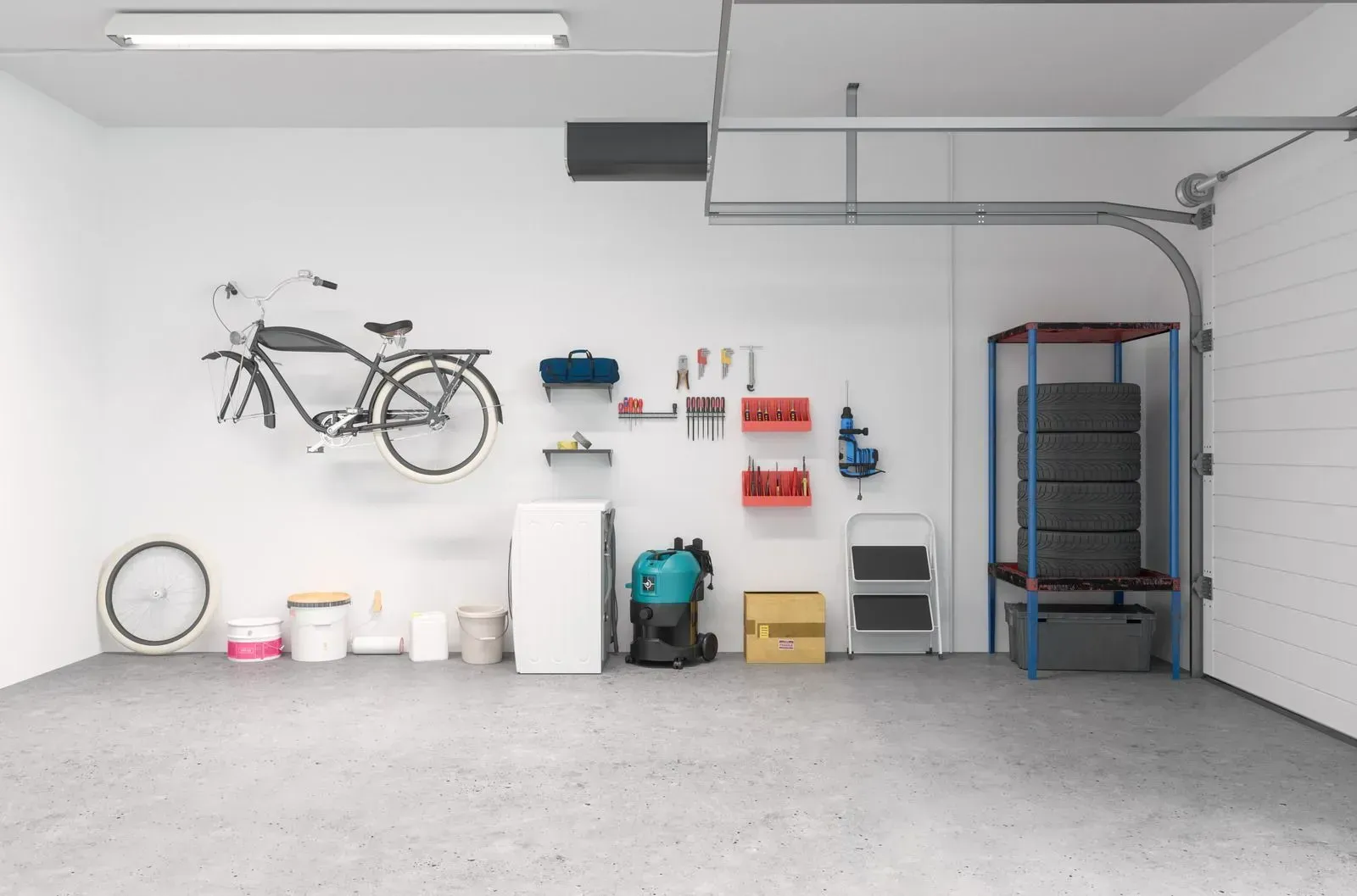 Organized garage