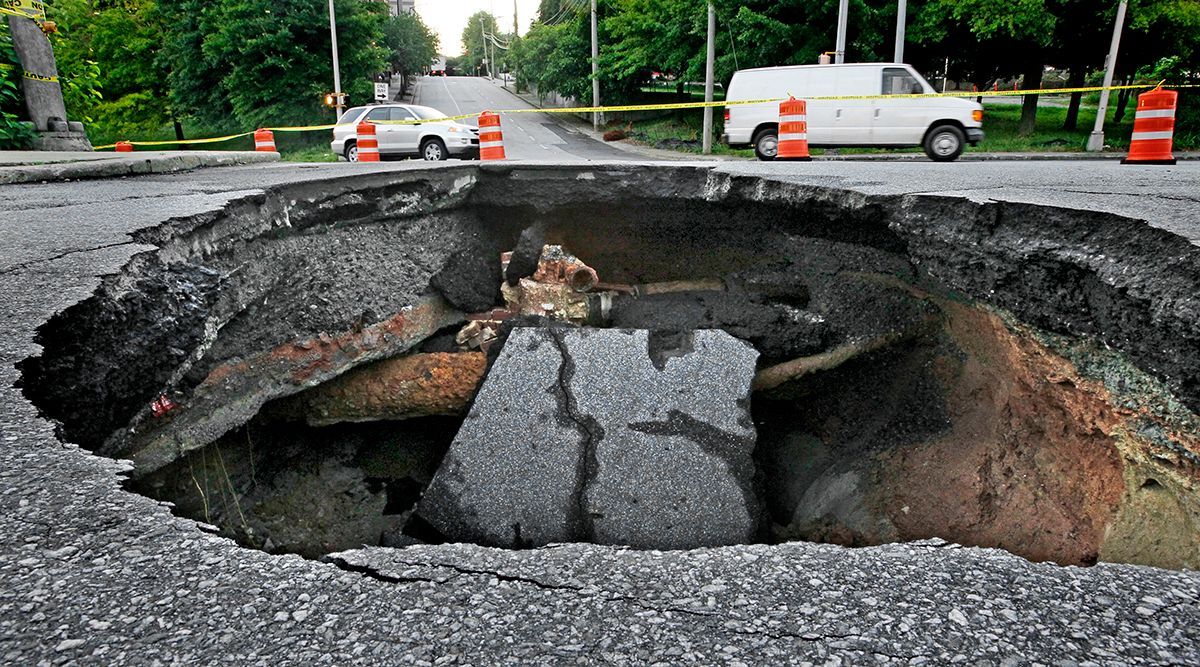 Map of Recent Sinkhole Activity in Metro Atlanta