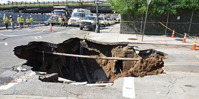 Natural and Man-Made Causes of Sinkhole Formation