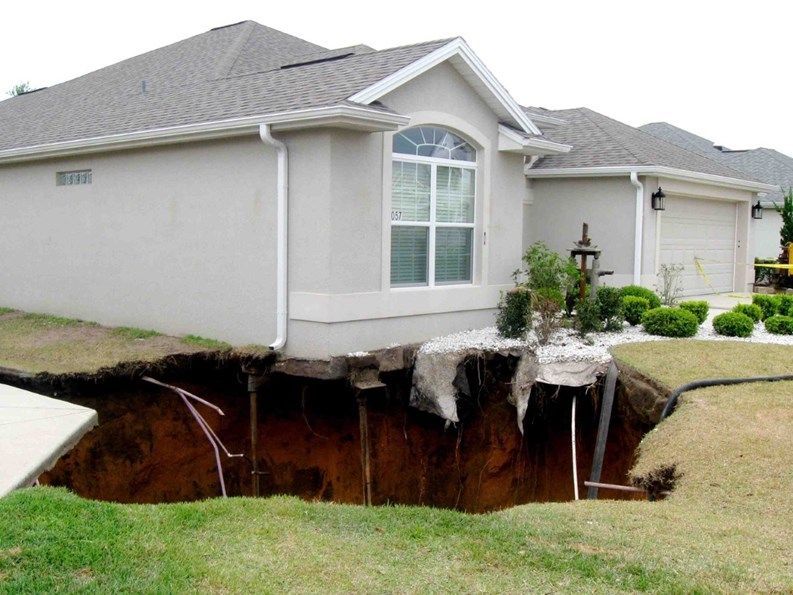 Signs Your Property Might Have a Developing Sinkhole