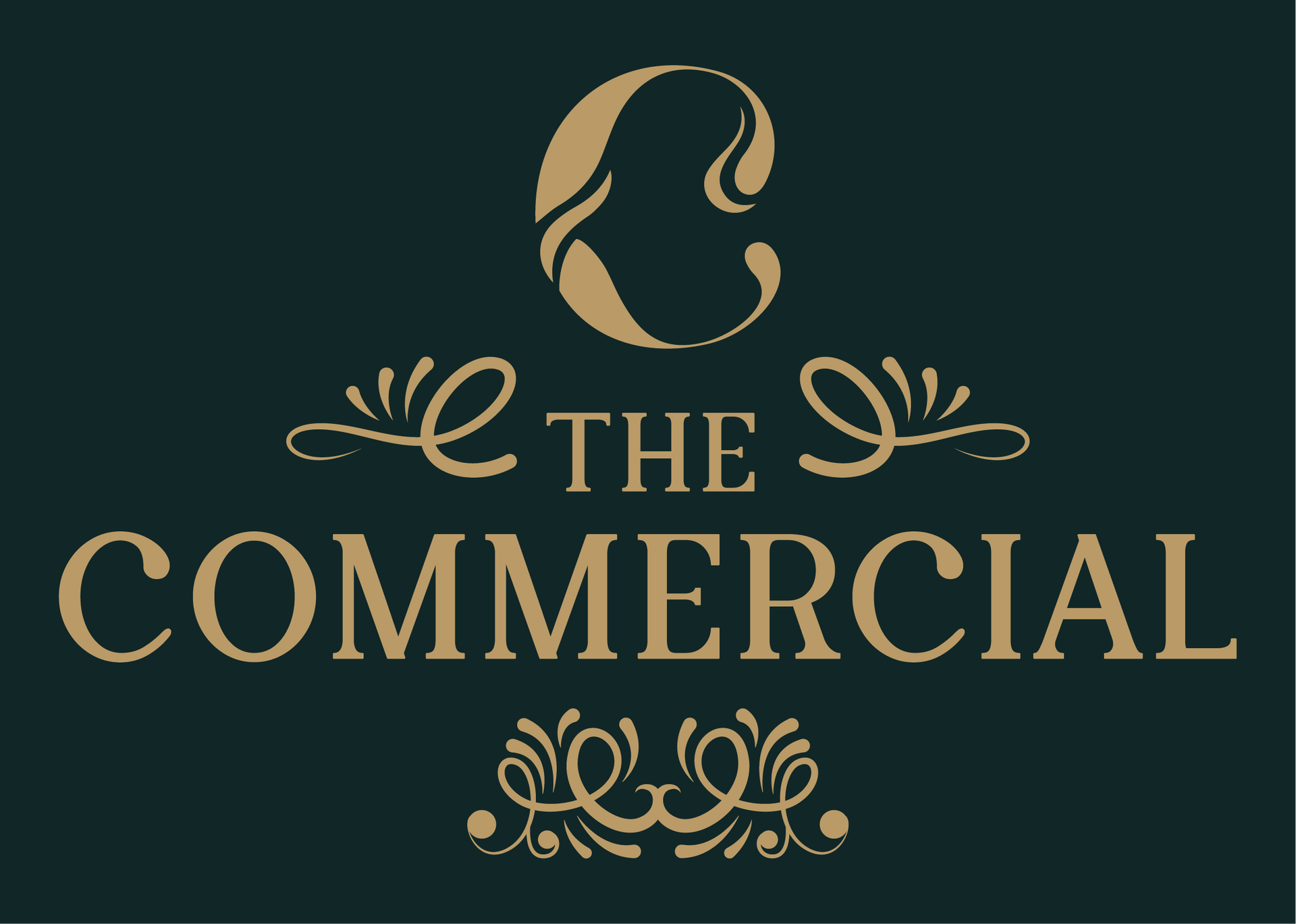 A logo for a company called the commercial