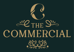A logo for a company called the commercial