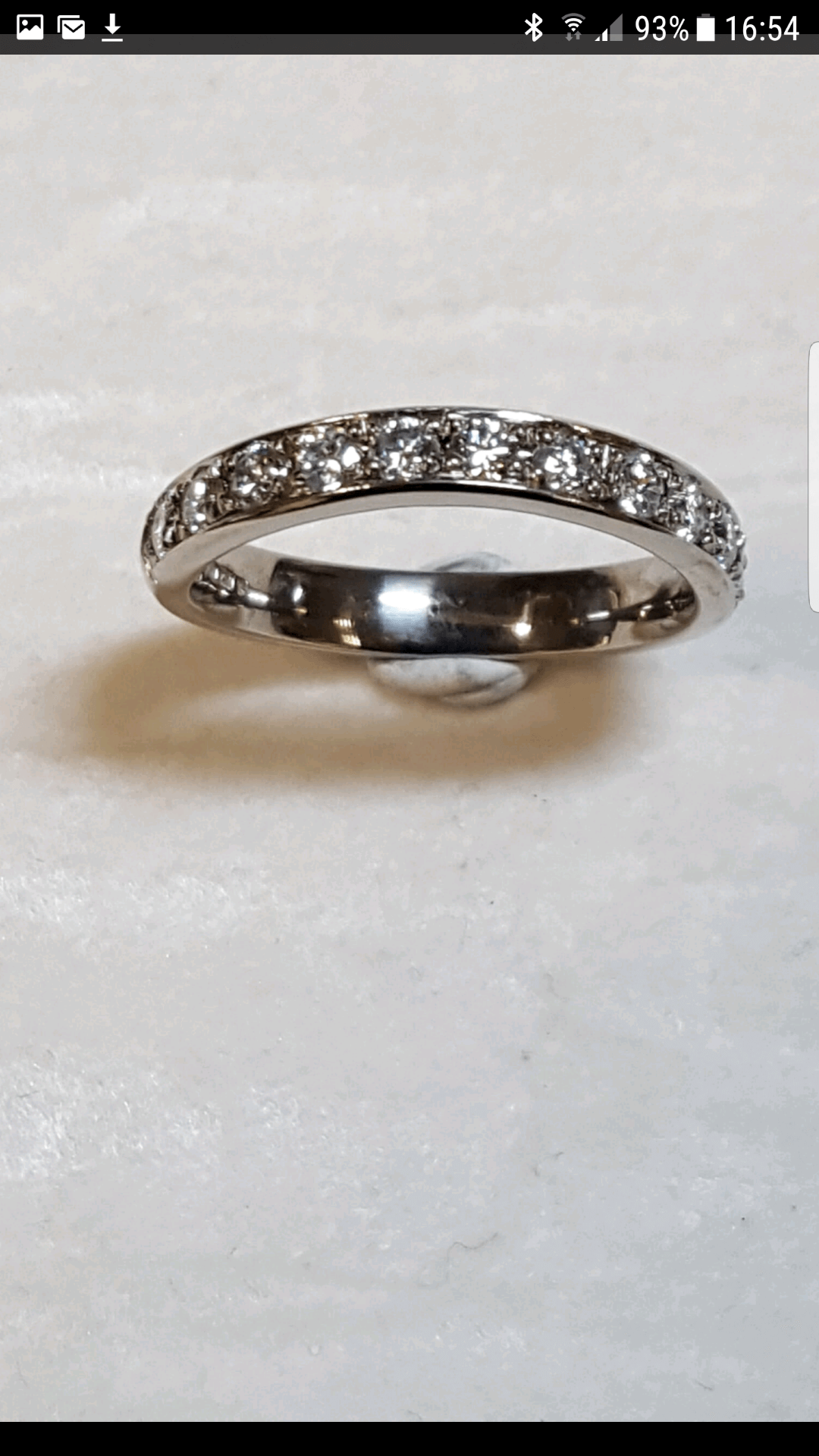 ring with diamond stones