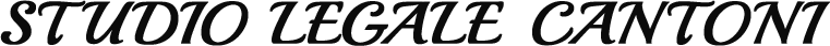 STUDIO LEGALE CANTONI - LOGO