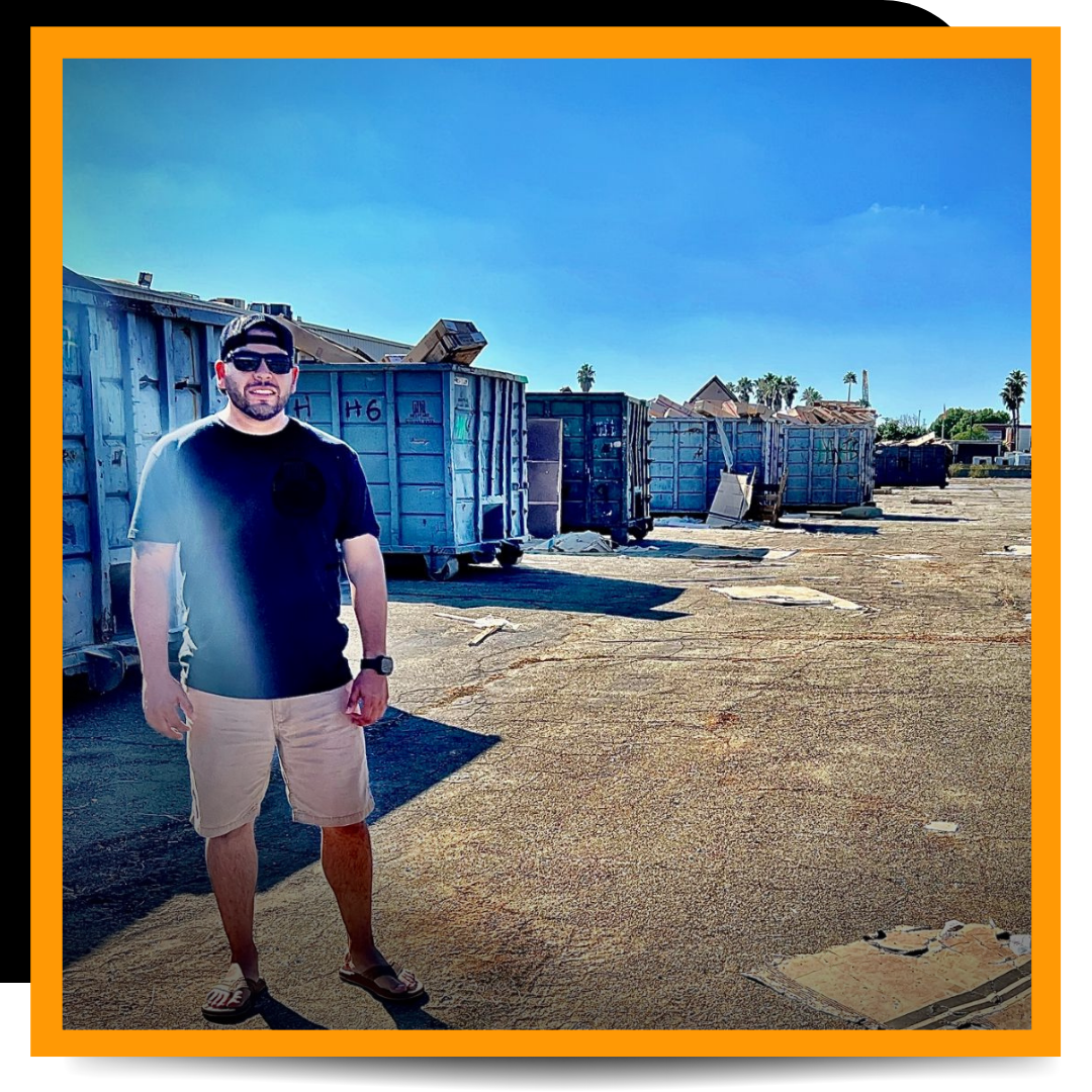 Corona dumpster sizes