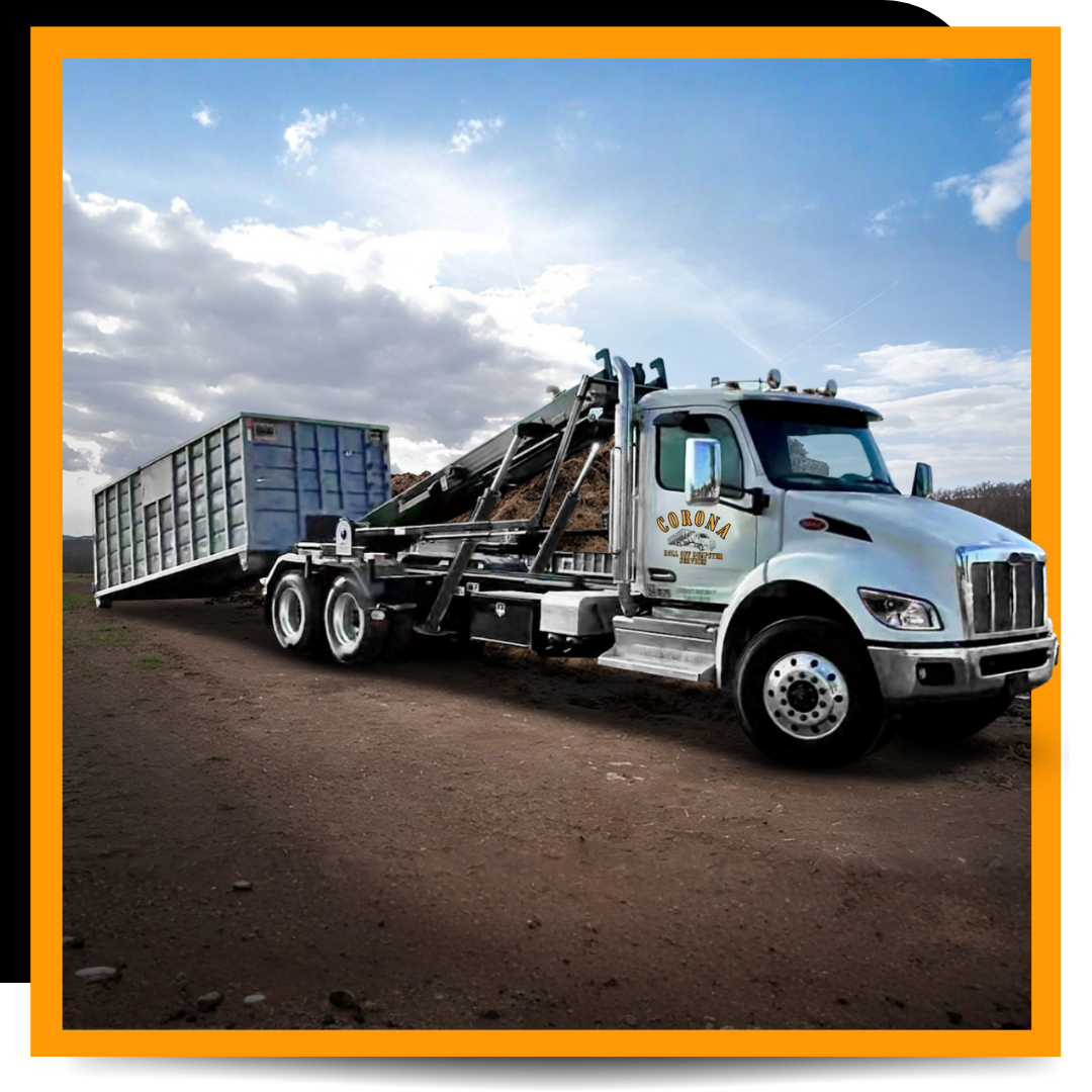 Corona Dumpster truck roll off