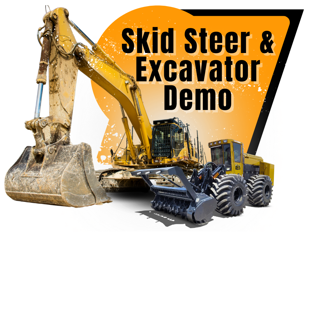 Skid steer & excavator demo
