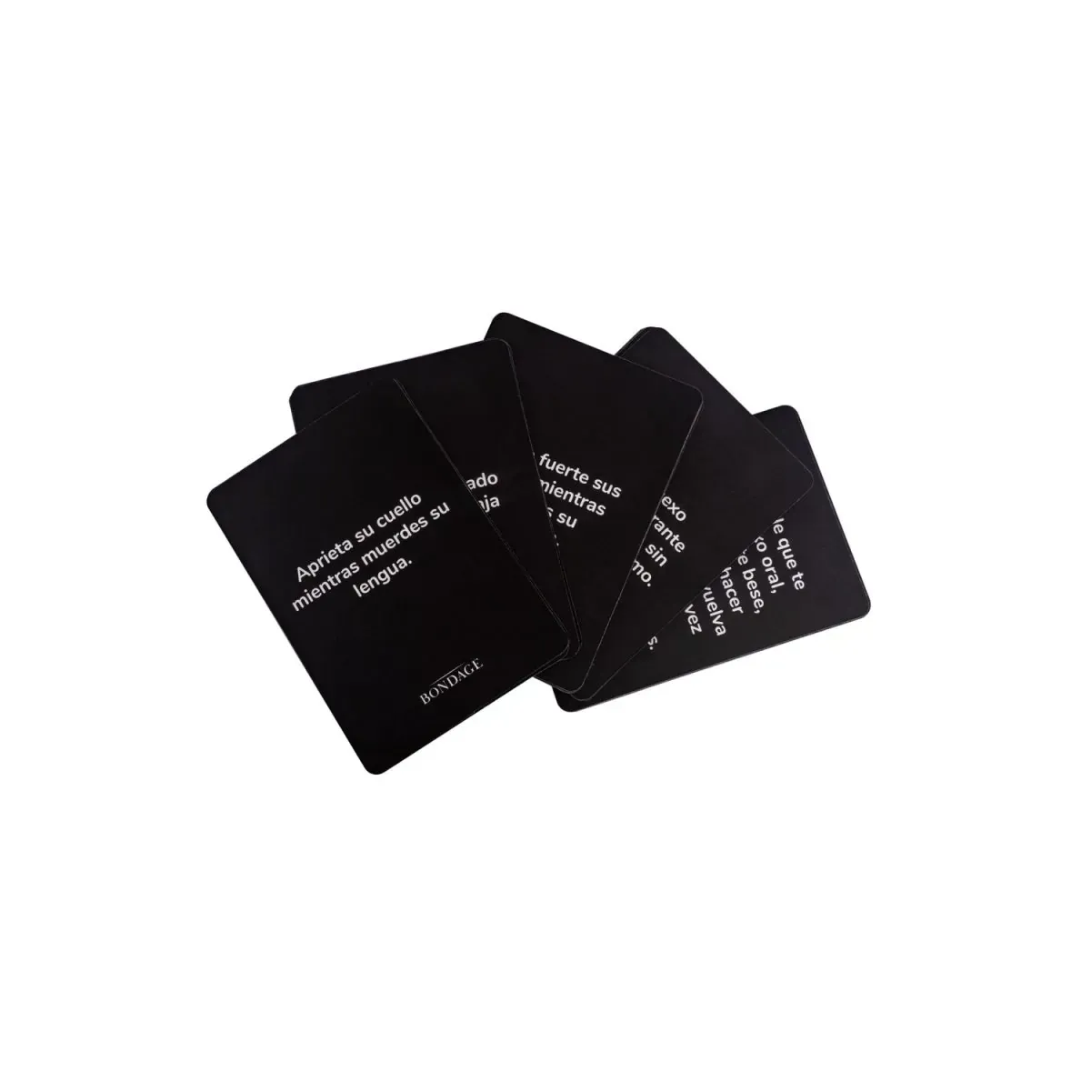 Juego de cartas bondage