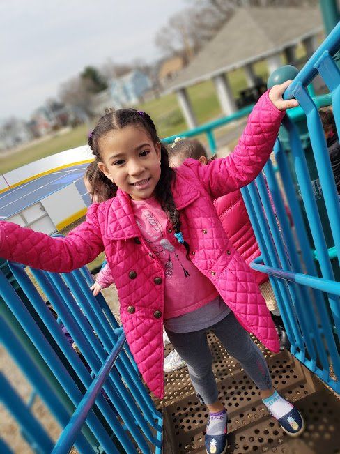Child Care — Girl playing outside, Salem, MA