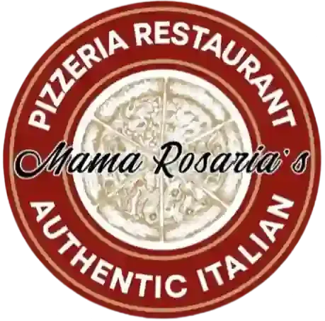 Circular logo for Mama Rosaria's Authentic Italian Pizzeria Restaurant