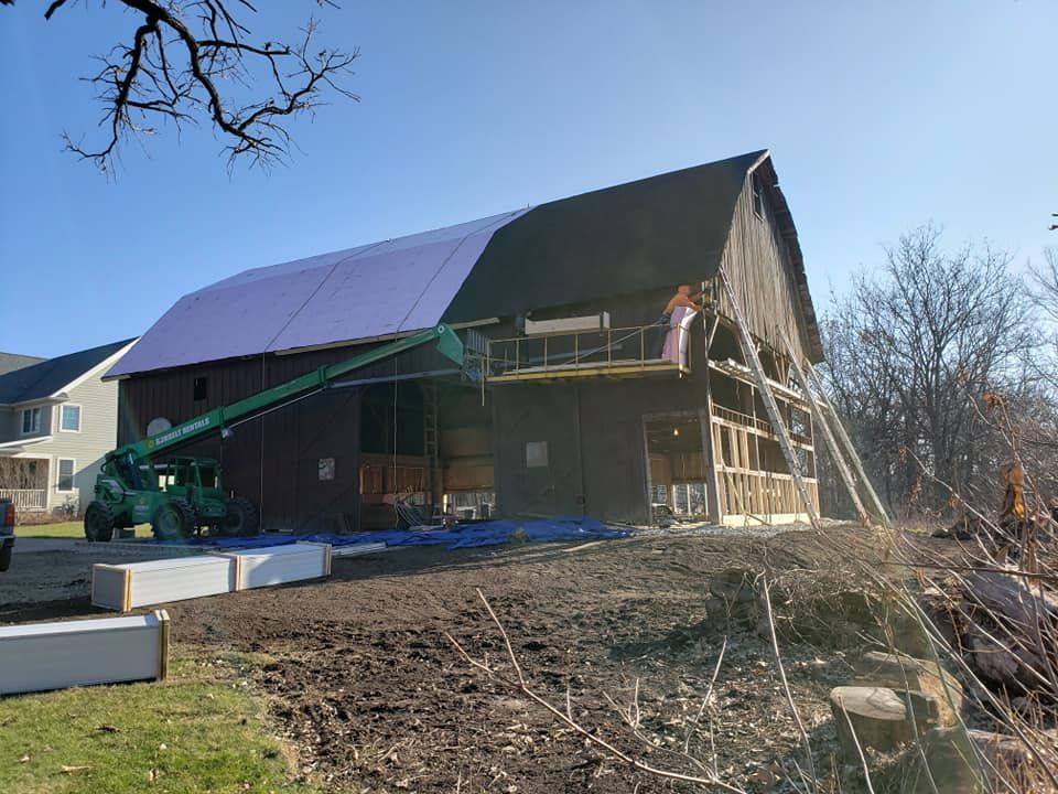 Barn Roof Replacement Janesville, Wisconsin