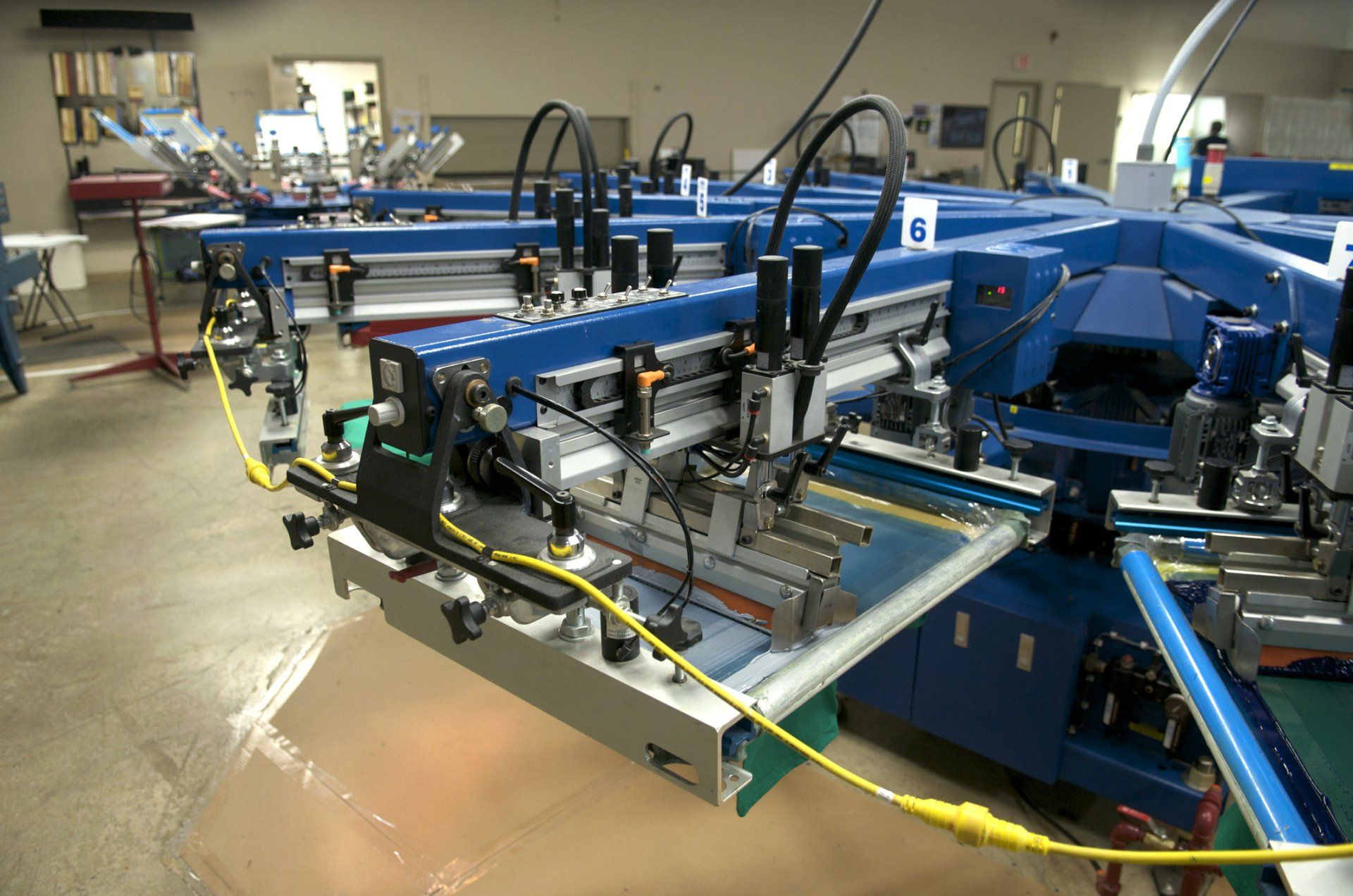 Screen Printing Machine — Des Moines, IA — Fly Graphic Style