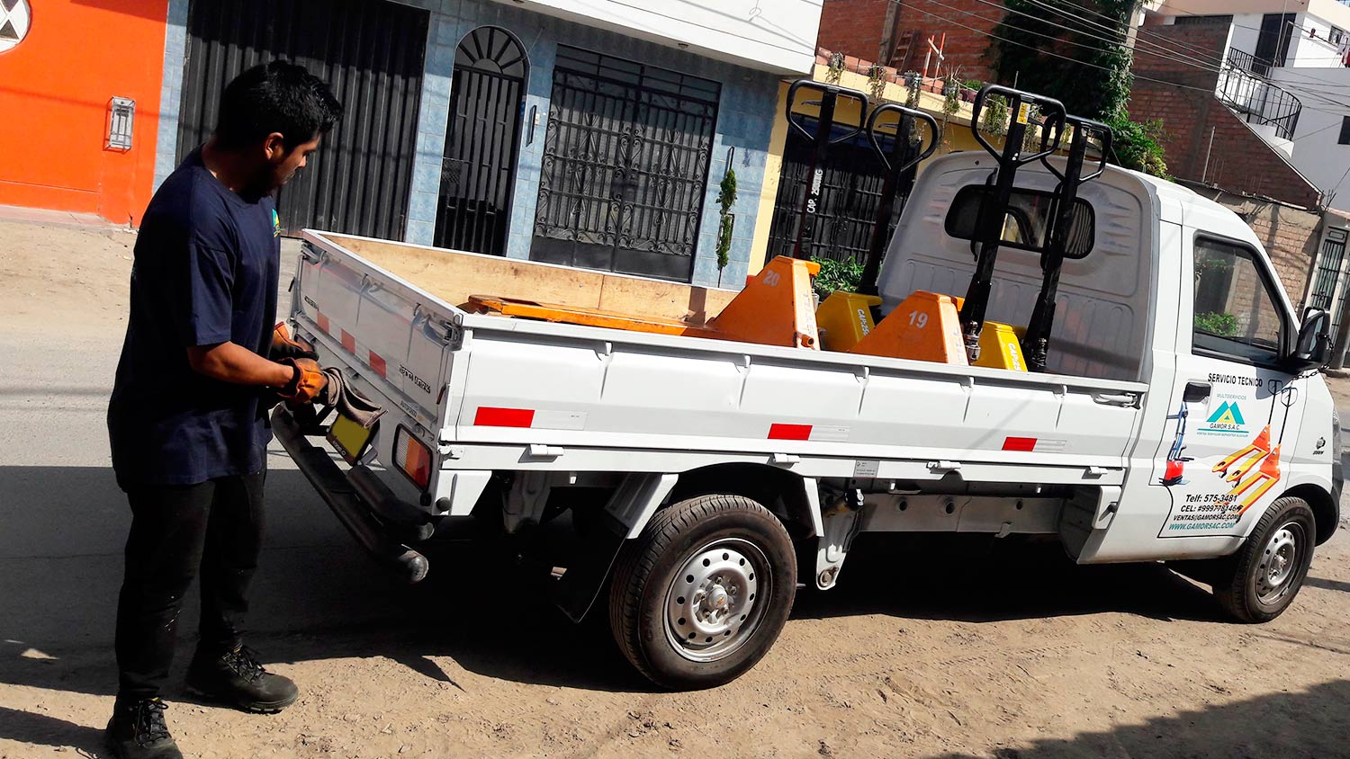 Multiservicios Gamor S.A.C. - Venta y alquiler de carretillas hidráulicas
