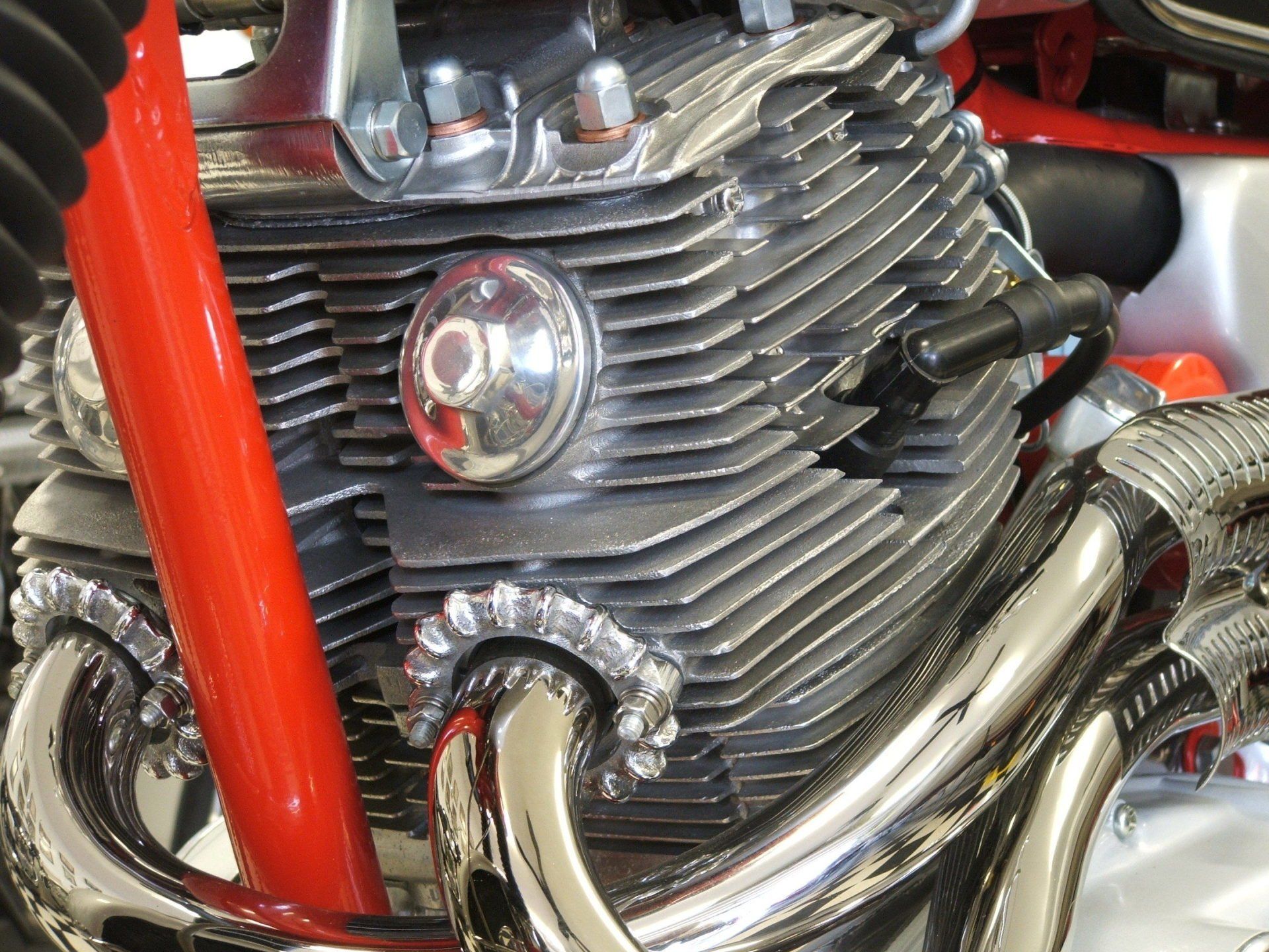 1965 Honda CL77 305 Engine