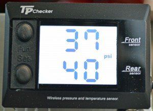TPMS Continuous Critical Tire Pressure Readout