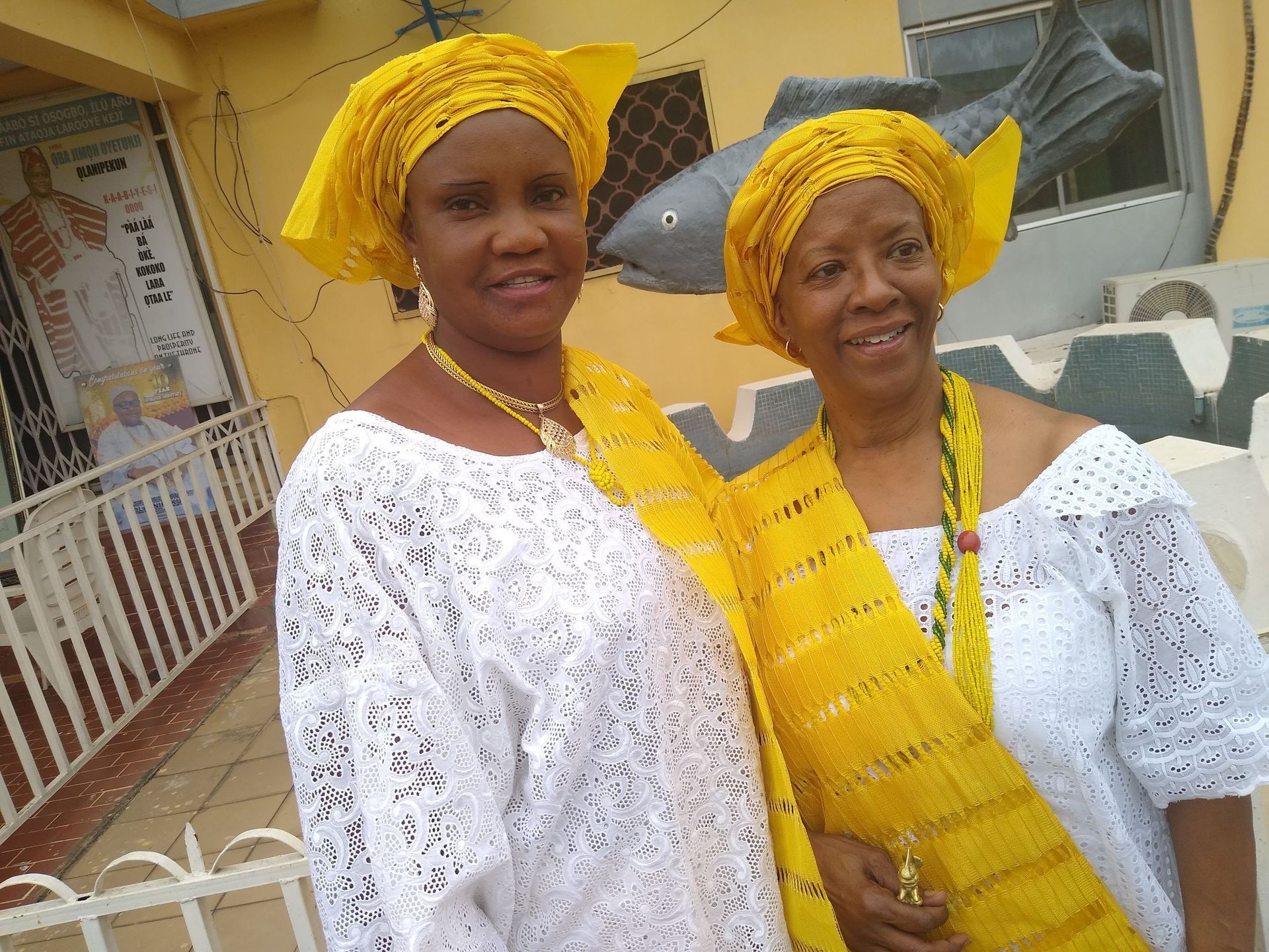 Woman wearing traditional attire