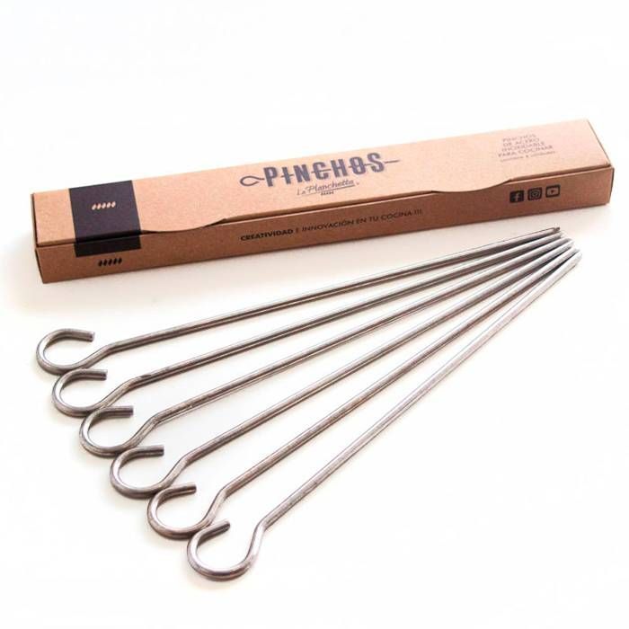Set X6 Pincho Acero Inox