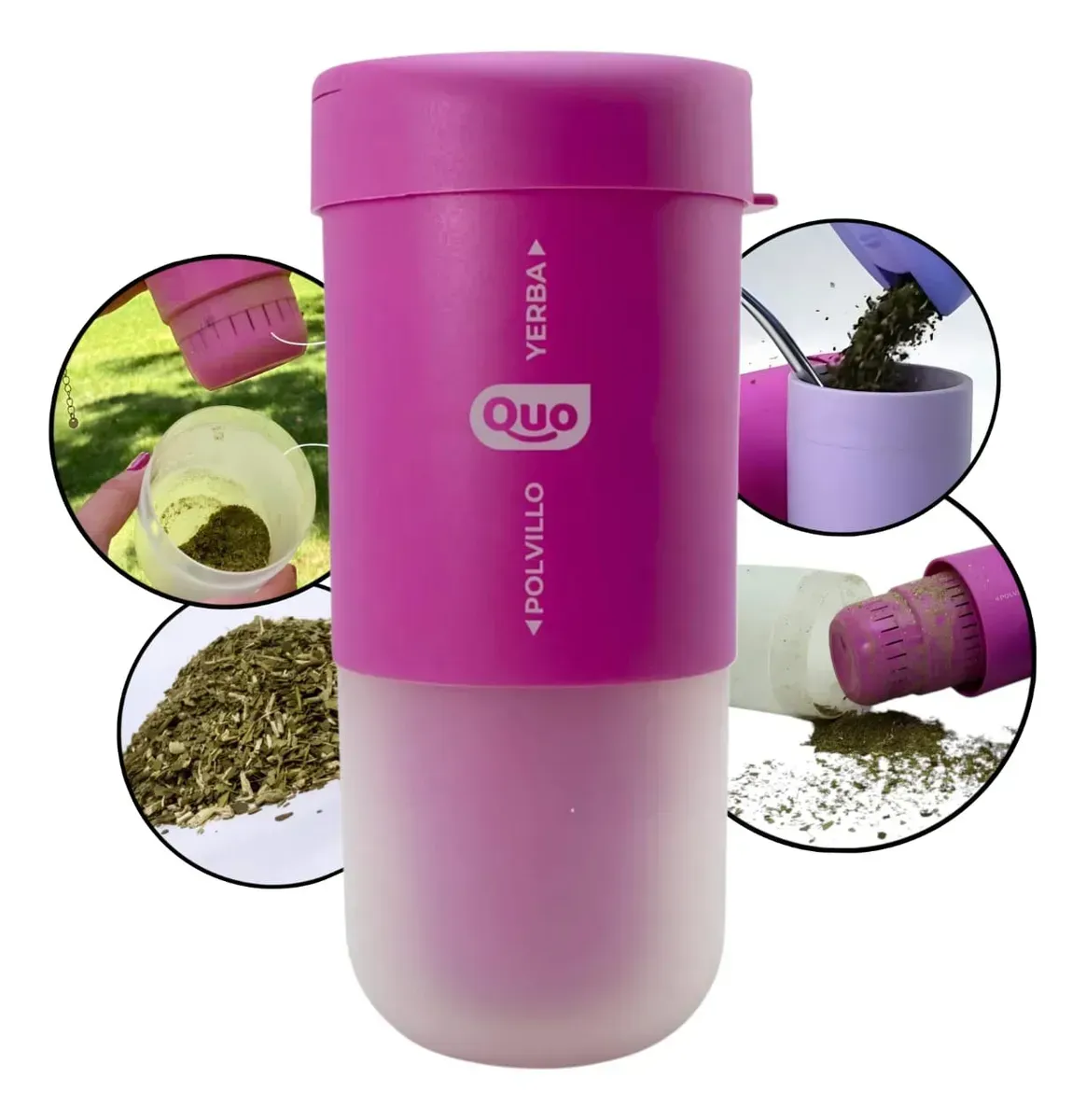 Despolvillador de yerba QUO 2 en 1