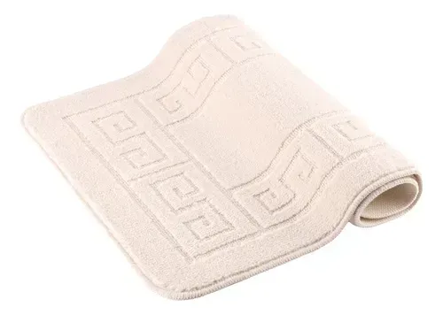 Alfombra antideslizante Vonne Marfil