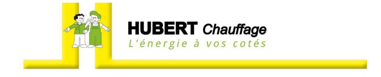 reference client hubert chauffage
