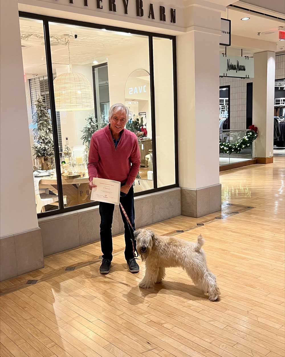 Matured Man with His Dog — St. Louis, MO — PetImpact!