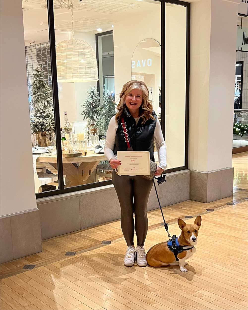 Matured Woman with Her Dog — St. Louis, MO — PetImpact!