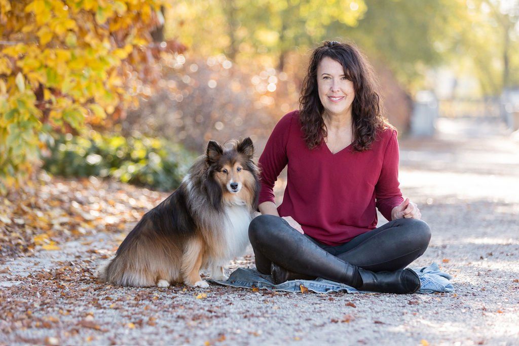 Woman and Dog Photoshoot — St. Louis, MO — PetImpact! Dog Training