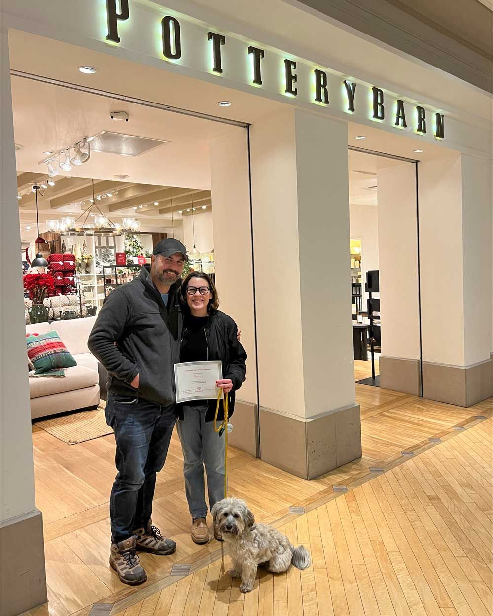 Happy Couple with Their Dog — St. Louis, MO — PetImpact!