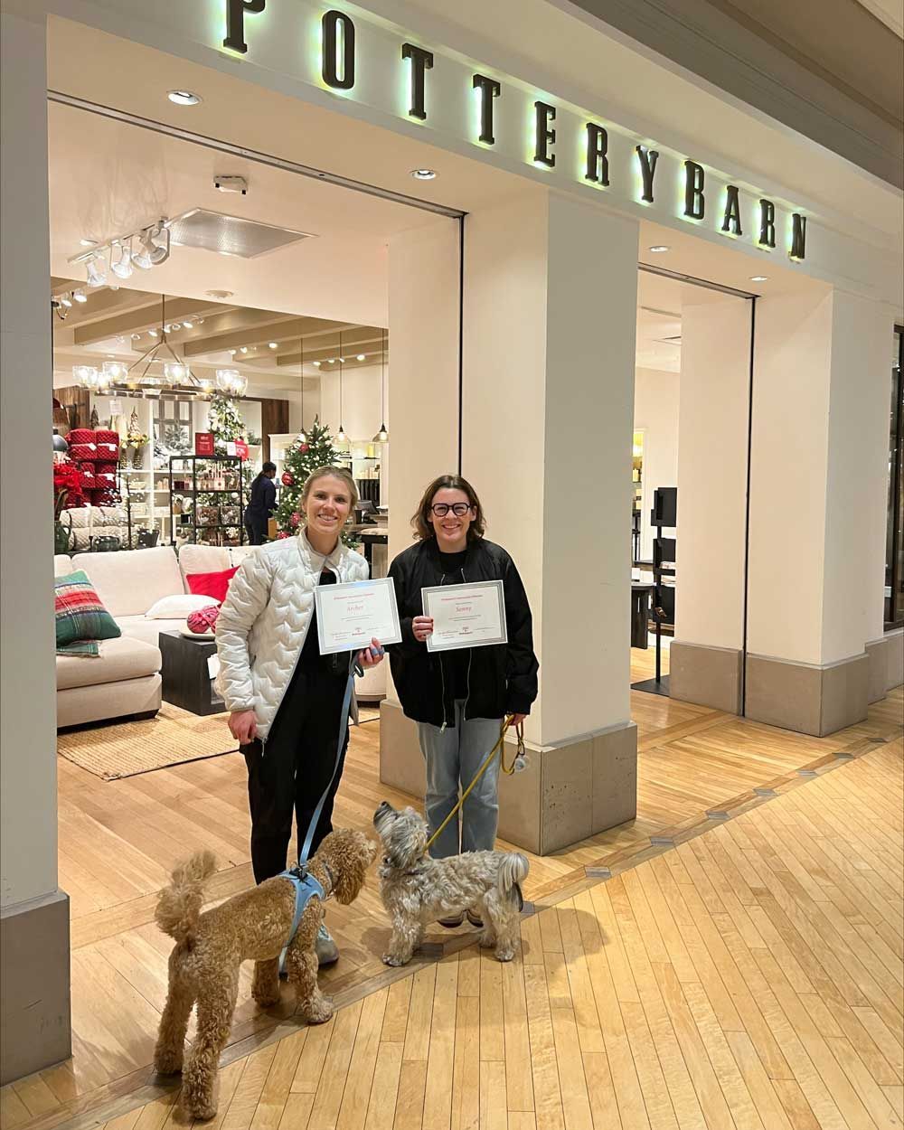 Two Pet Owners with Their Dogs — St. Louis, MO — PetImpact!