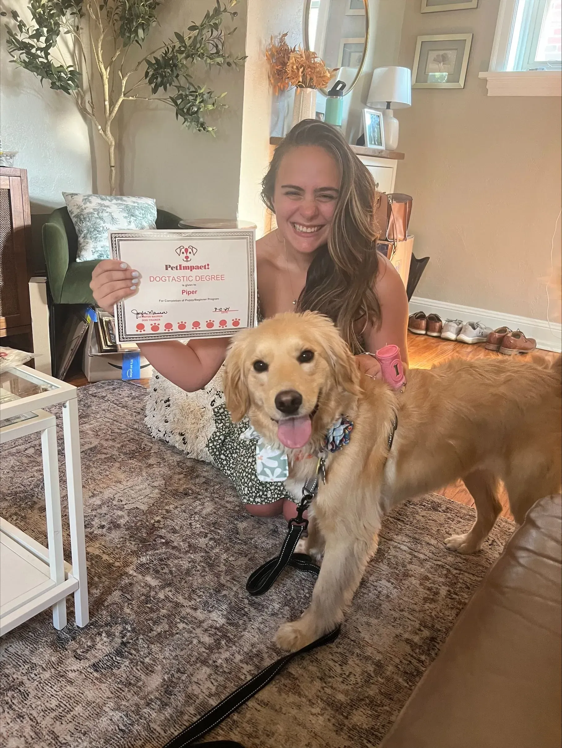 Women with Two Dogs — St. Louis, MO — PetImpact! Dog Training