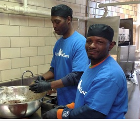 Two People on Kitchen — St. Louis, MO — PetImpact! Dog Training