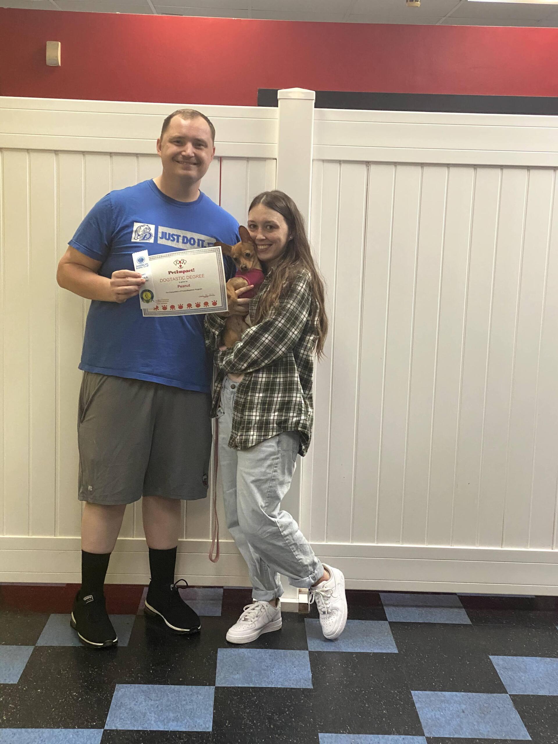 Peanut The Dog Graduate — St. Louis, MO — PetImpact!