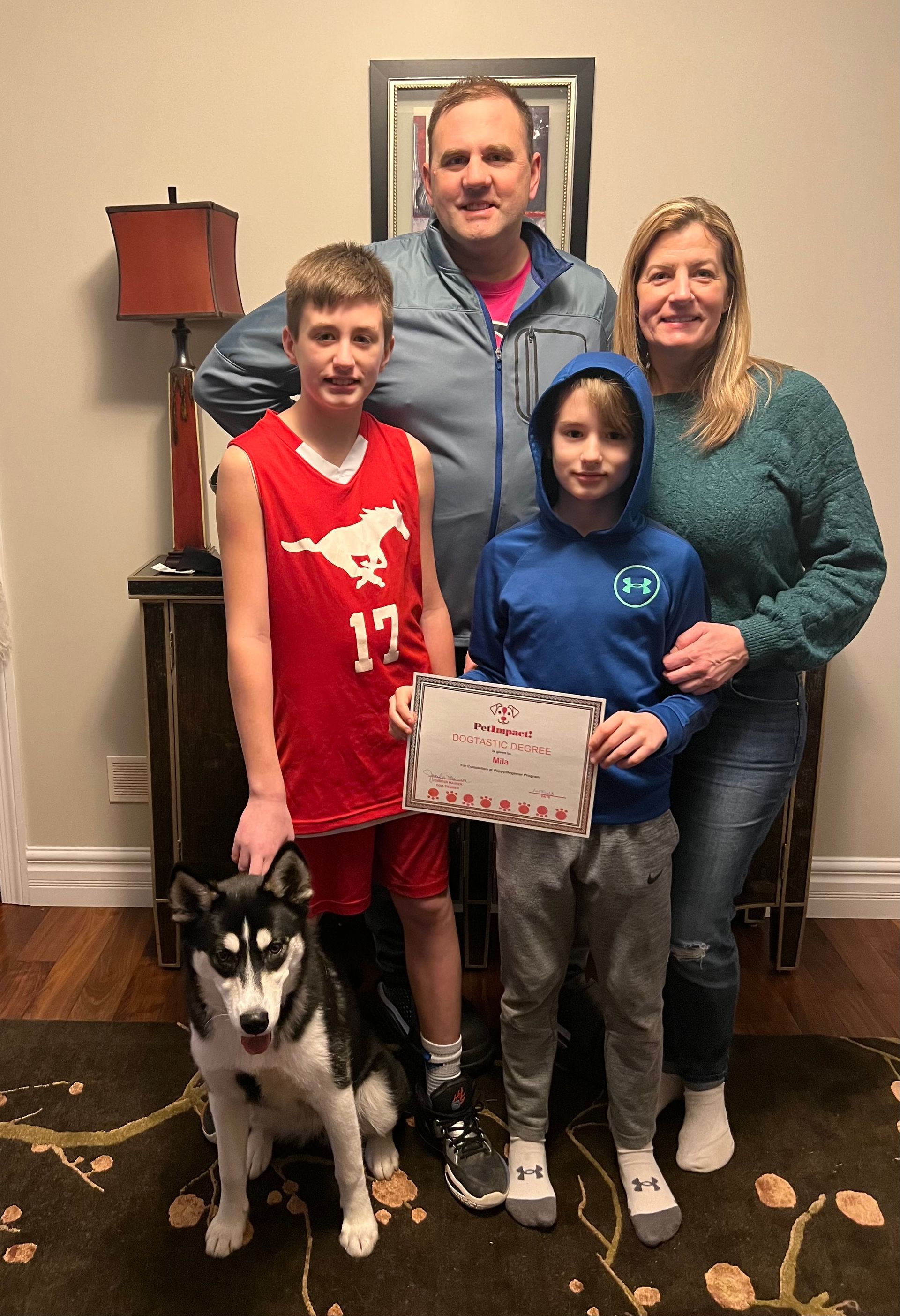 Family And A Dog — St. Louis, MO — PetImpact!