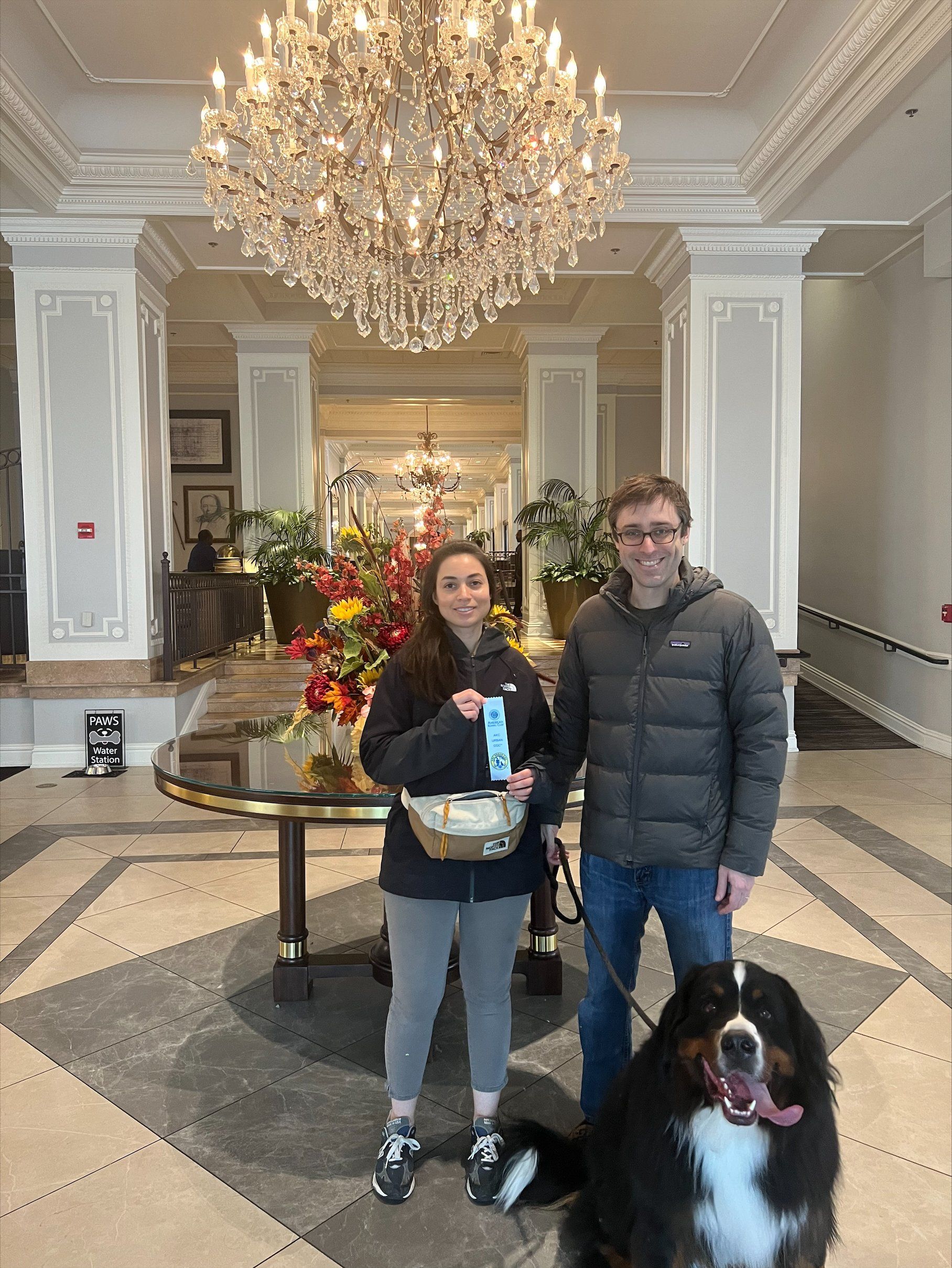 Happy Couple With Their Dog — St. Louis, MO — PetImpact! Dog Training