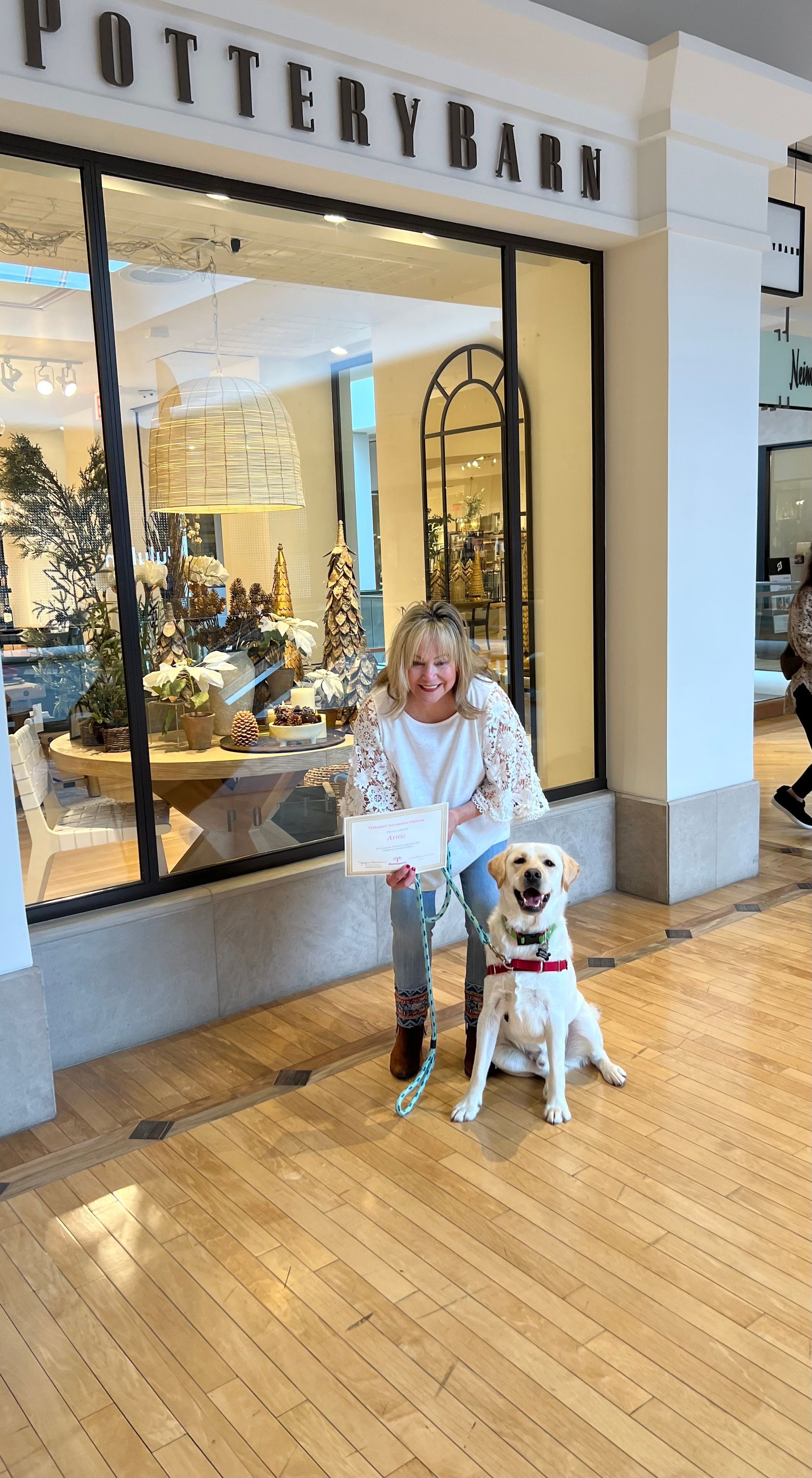 Newly Graduated White Dog — St. Louis, MO — PetImpact! Dog Training