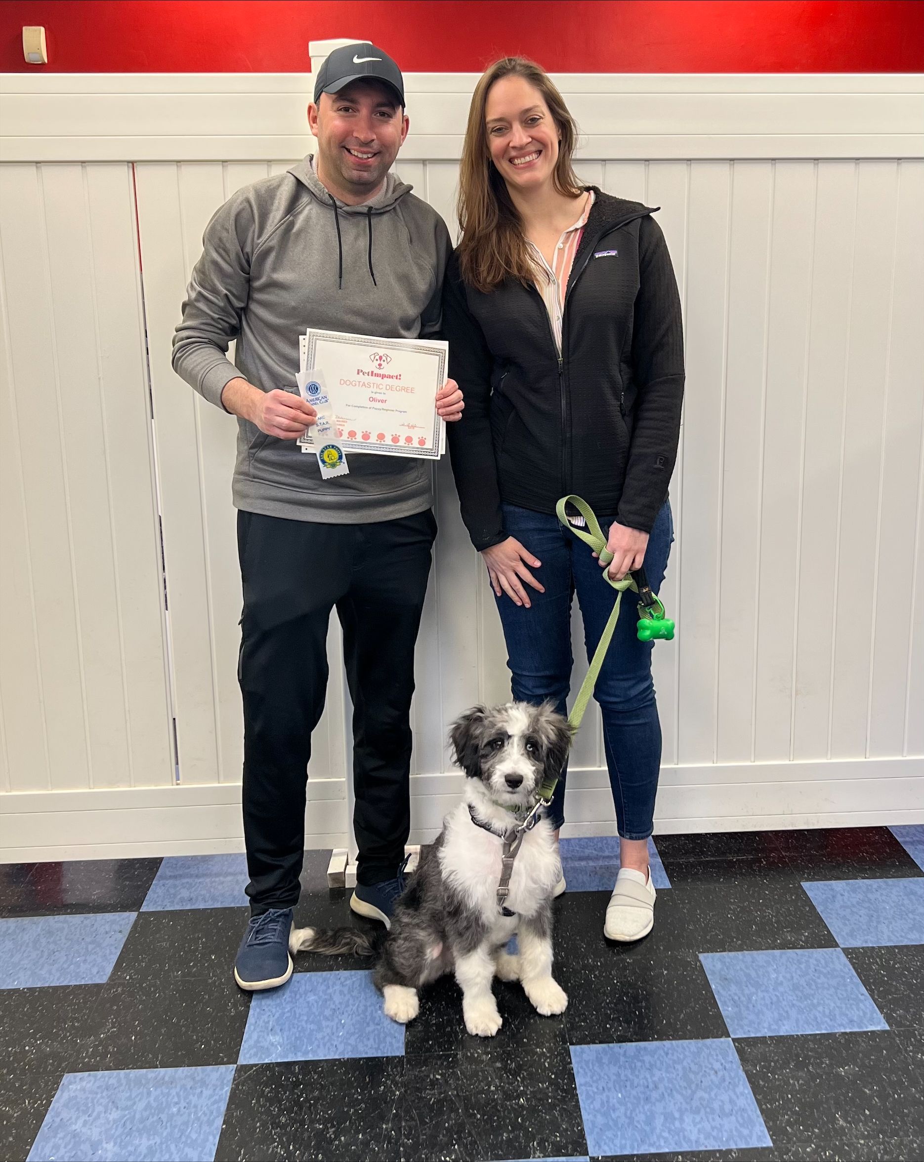 Couple With Dog Oliver — St. Louis, MO — PetImpact! Dog Training